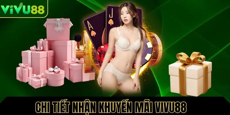Chi tiết nhận khuyến mãi Vivu88